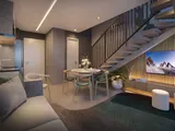 Decorado Duplex 59m² - Inferior